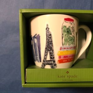 Kate Spade Illustrated New York Coffee Mug, NWT